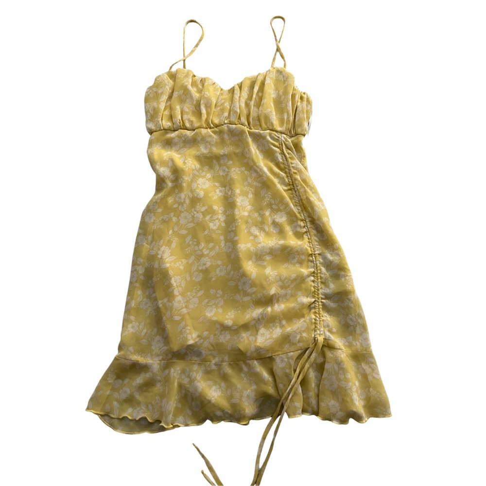 Yellow Floral Dress